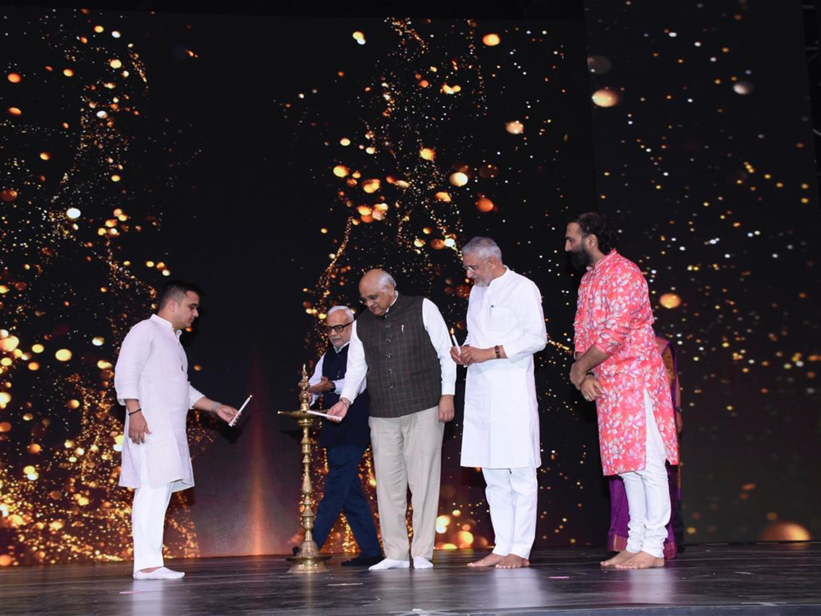 “Mera Desh Pehle” show highlighting Prime Minister Narendra Modi’s “Nation First” spirit held for first time at GIFT City  (Photo/ Gujarat CMO)