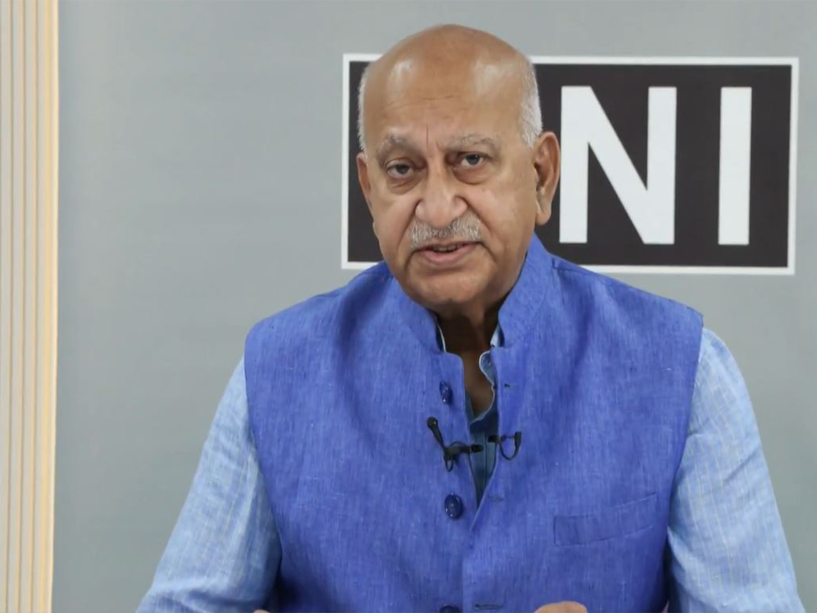 Former Minister of State for External Affairs MJ Akbar (Photo/ANI)