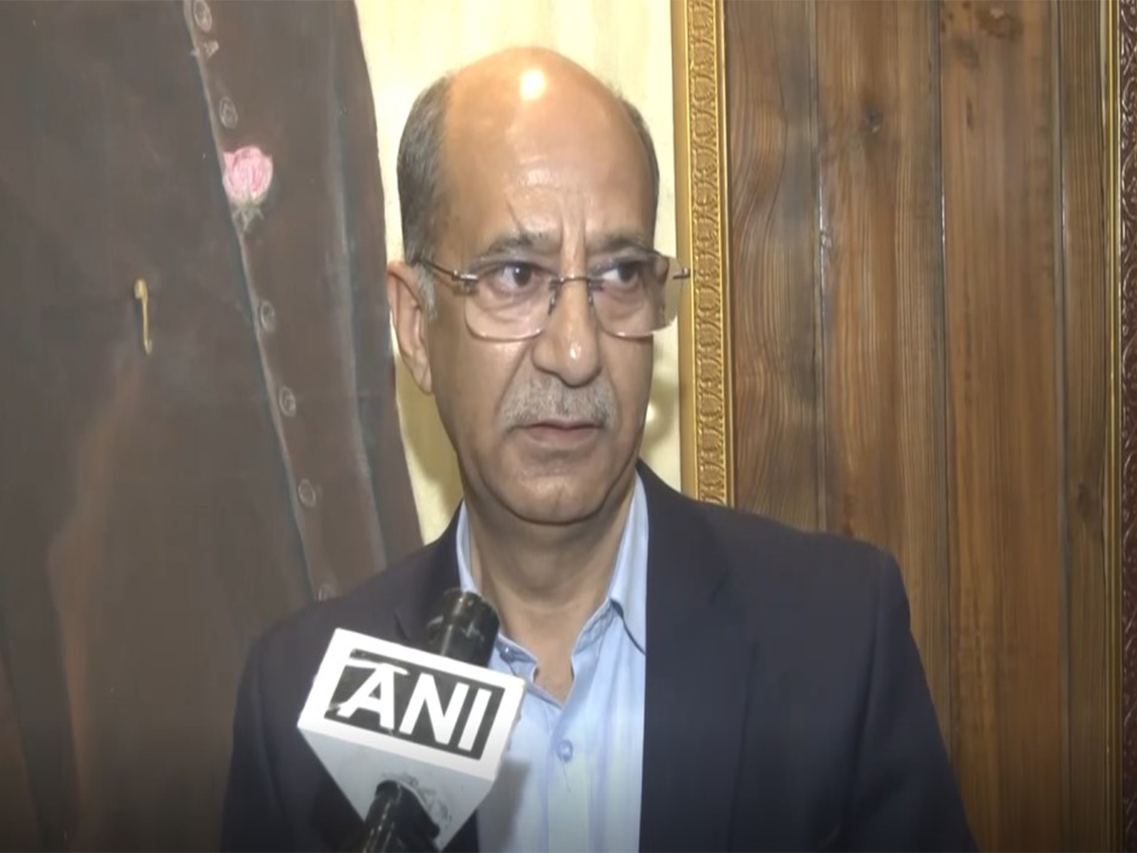 Jammu and Kashmir Chief Minister Advisor Nasir Aslam Wani. (Photo/ANI)