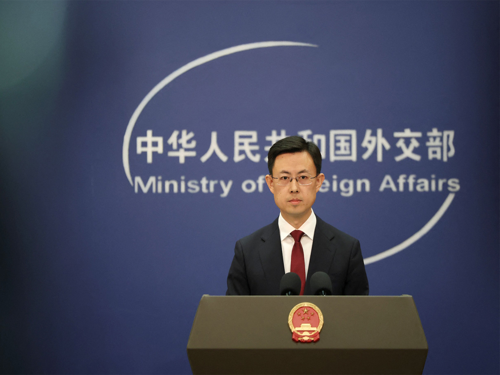 Chinese Foreign Ministry spokesperson Guo Jiakun in Beijing