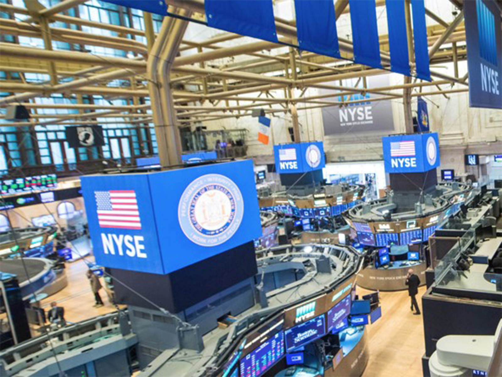 New York Stock Exchange (File Photo/ANI)