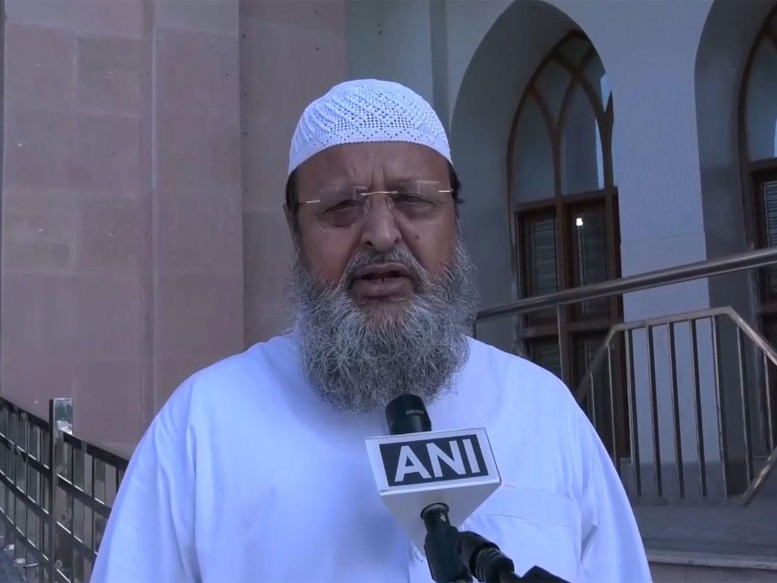 Ashraf Usmani, media In-Charge of Darul Uloom Deoband in UP's Saharanpur (Photo/ANI)