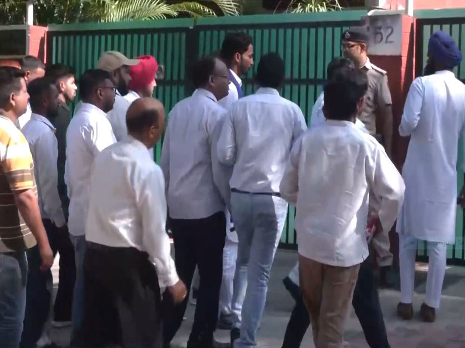 Visual From late IPS officer Y Puran Kumar’s residence (Photo/ANI)