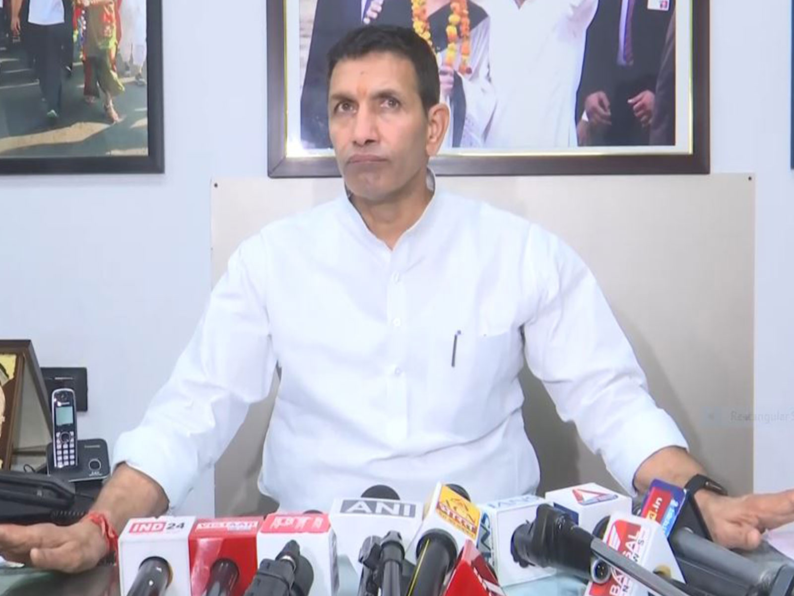 Madhya Pradesh Congress President Jitu Patwari (Photo/ANI)