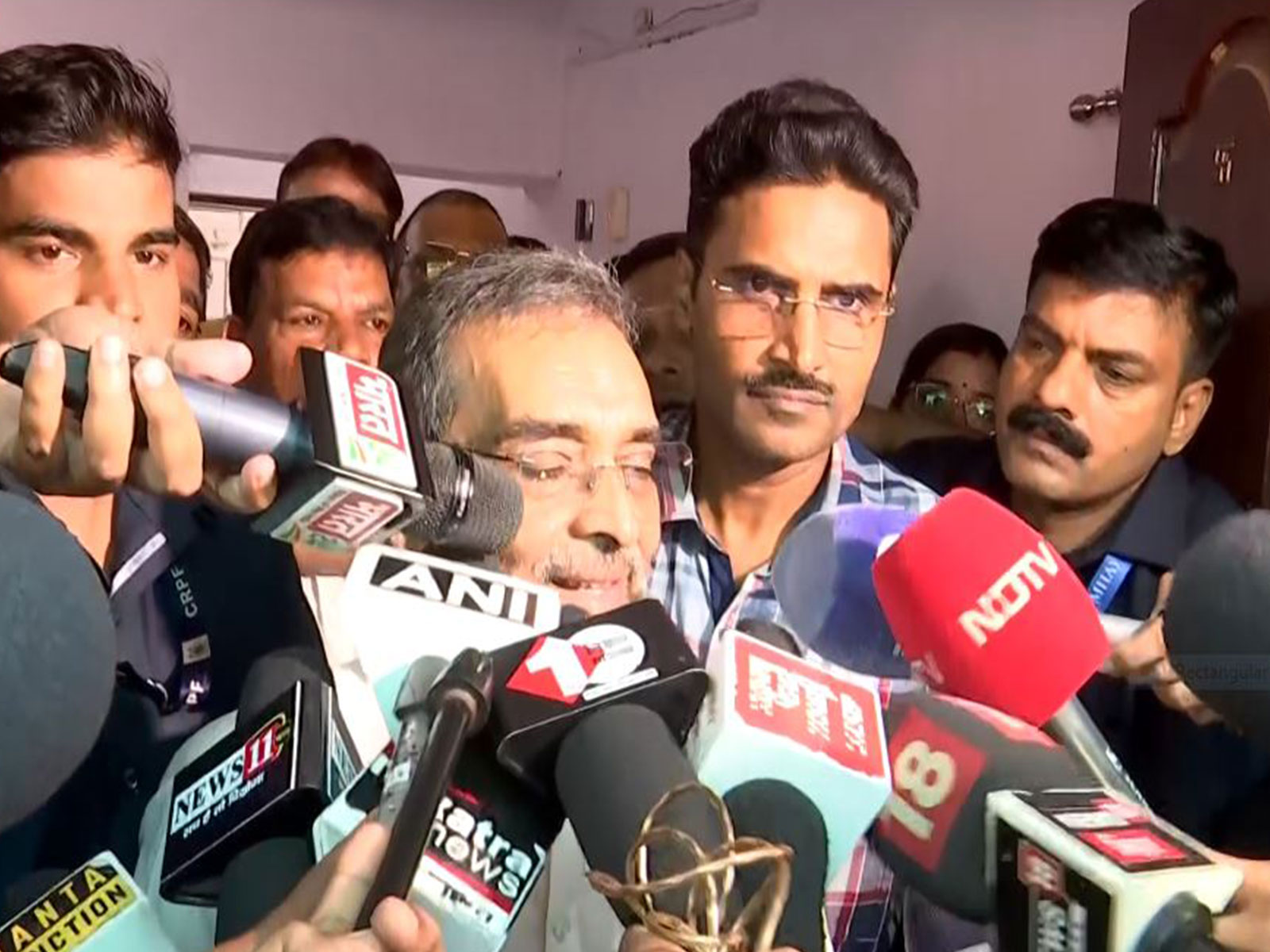 Rashtriya Lok Morcha chief and Rajya Sabha MP Upendra Kushwaha (Photo/ANI)