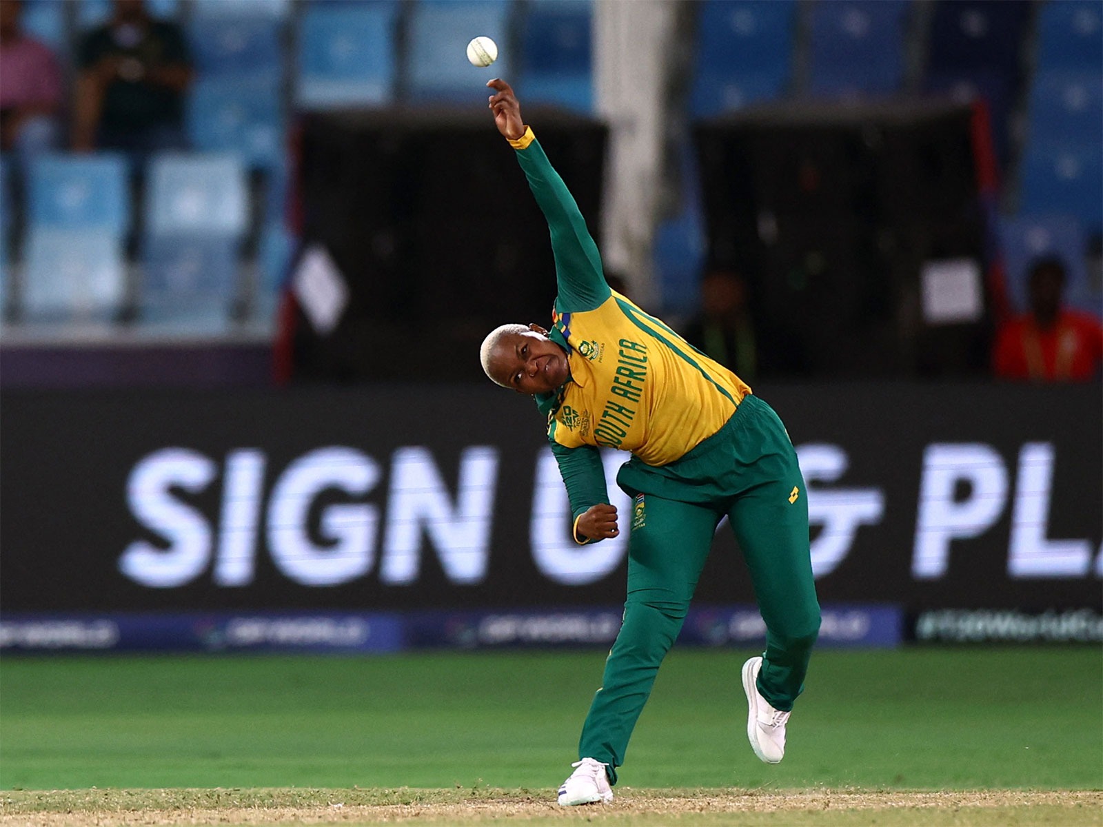 South Africa Women's left-arm spinner Nonkululeko Mlaba (Photo: Reutere)