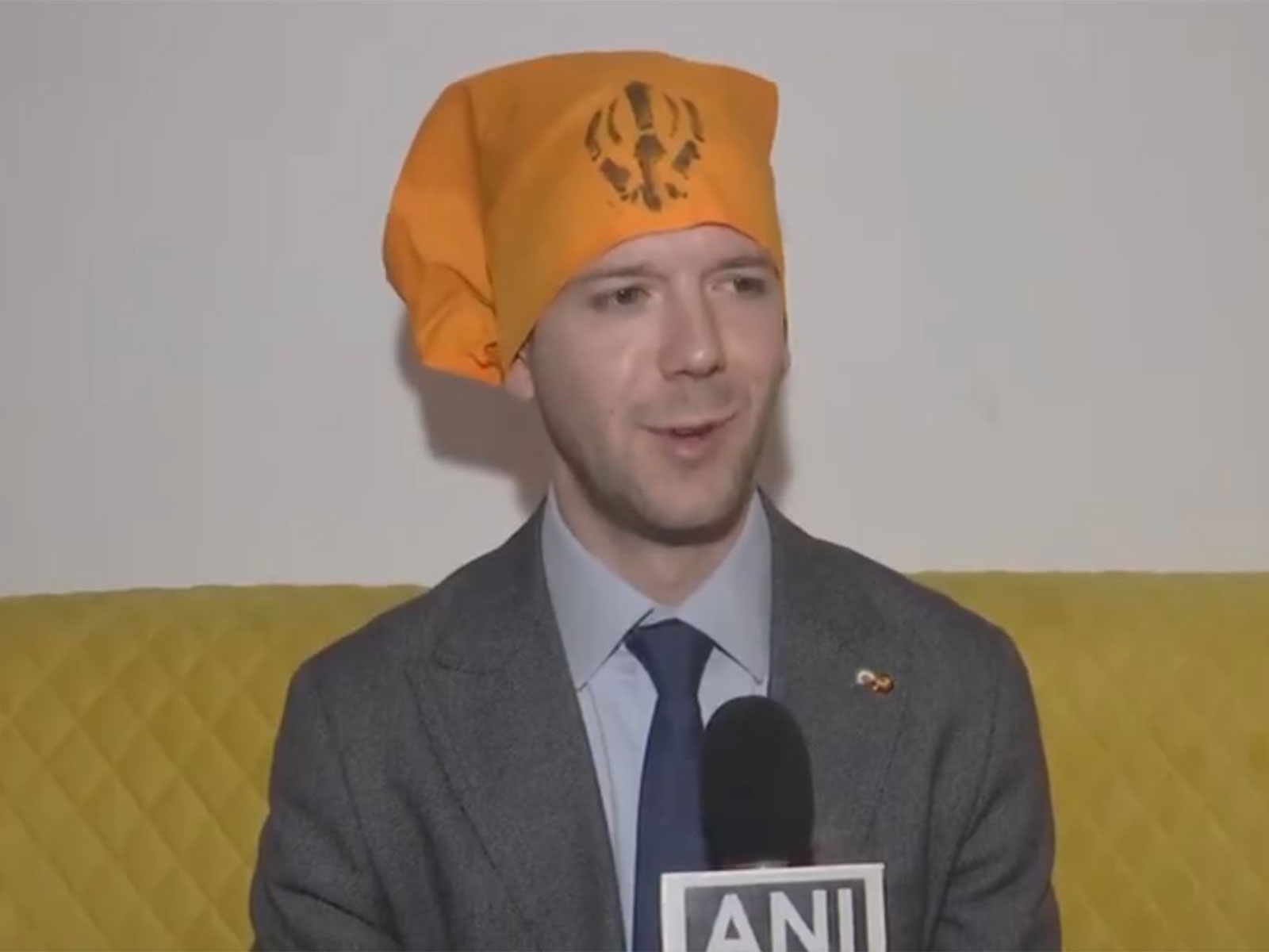 Malte Hohlfeld, Executive Chairman of the German nonprofit organisation Global Bridges (Photo/ANI)