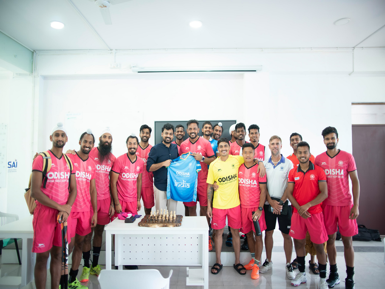 Indian Men's Hockey team. (Photo/American Gambits)