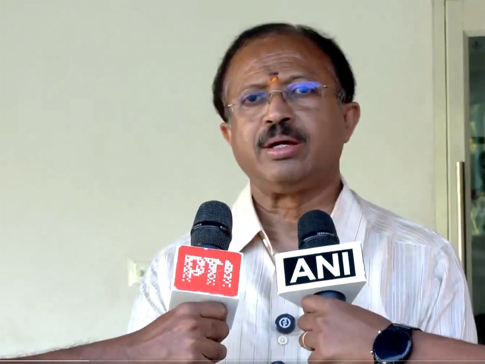 Bharatiya Janata Party leader V Muraleedharan (Photo/ANI)