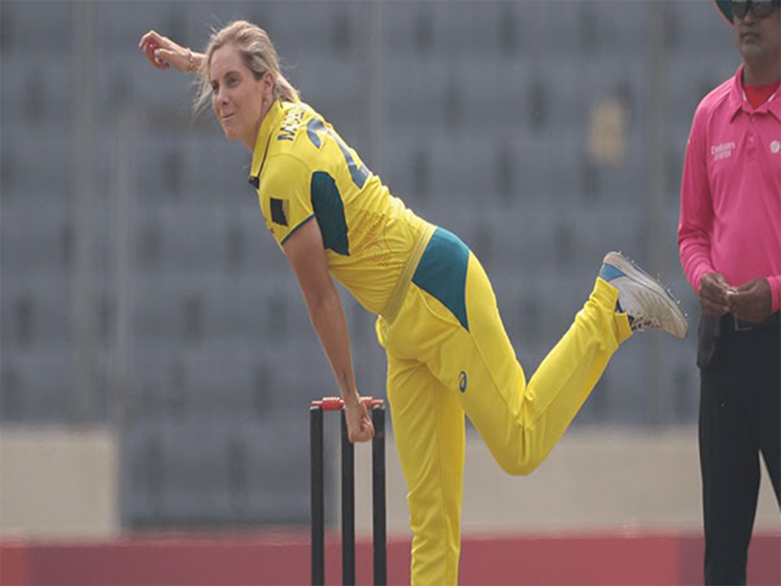 Australia left-arm spinner Sophie Molineux (Photo: ICC)