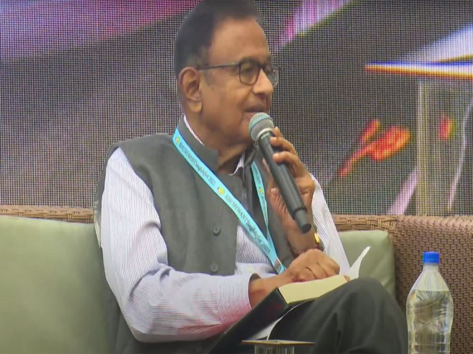 Congress MP P Chidambaram (Photo/KSLF Youtube)