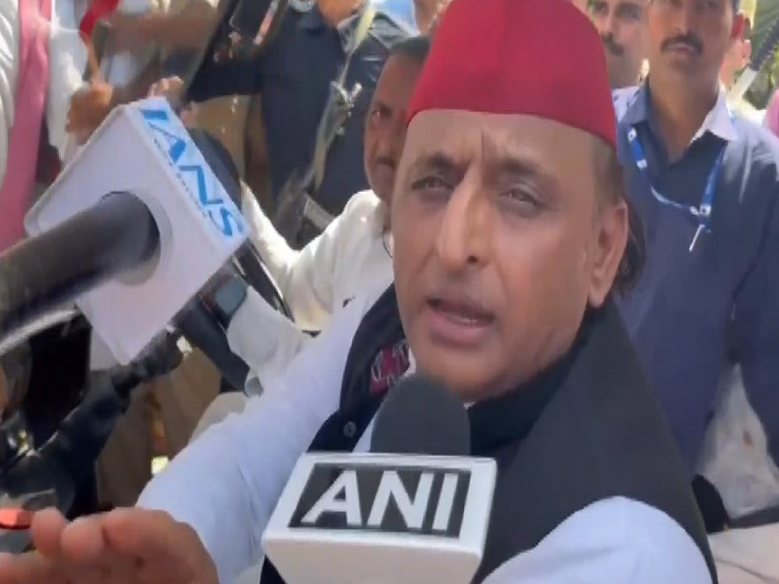 Samajwadi Party (SP) chief Akhilesh Yadav (Photo/ANI)
