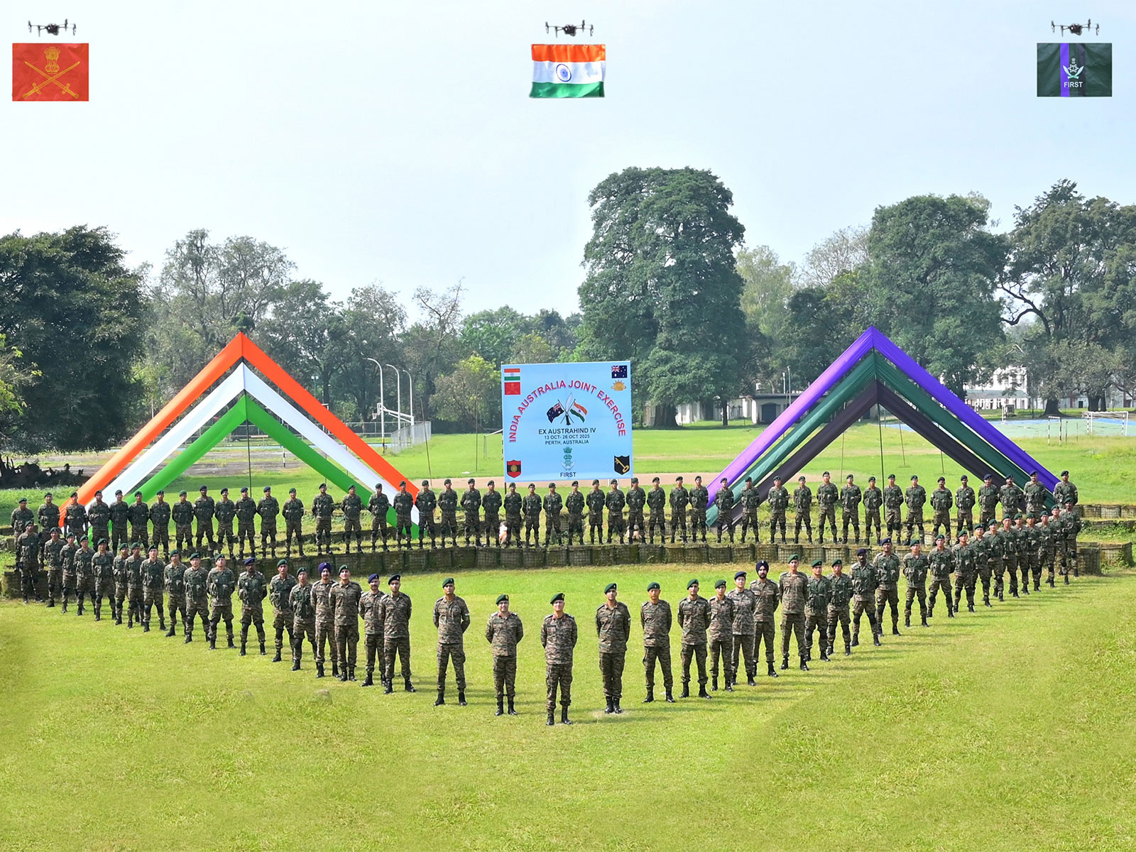 Indian Army contingent to participate in Exercise AUSTRAHIND (Photo/Ministry of Defence)