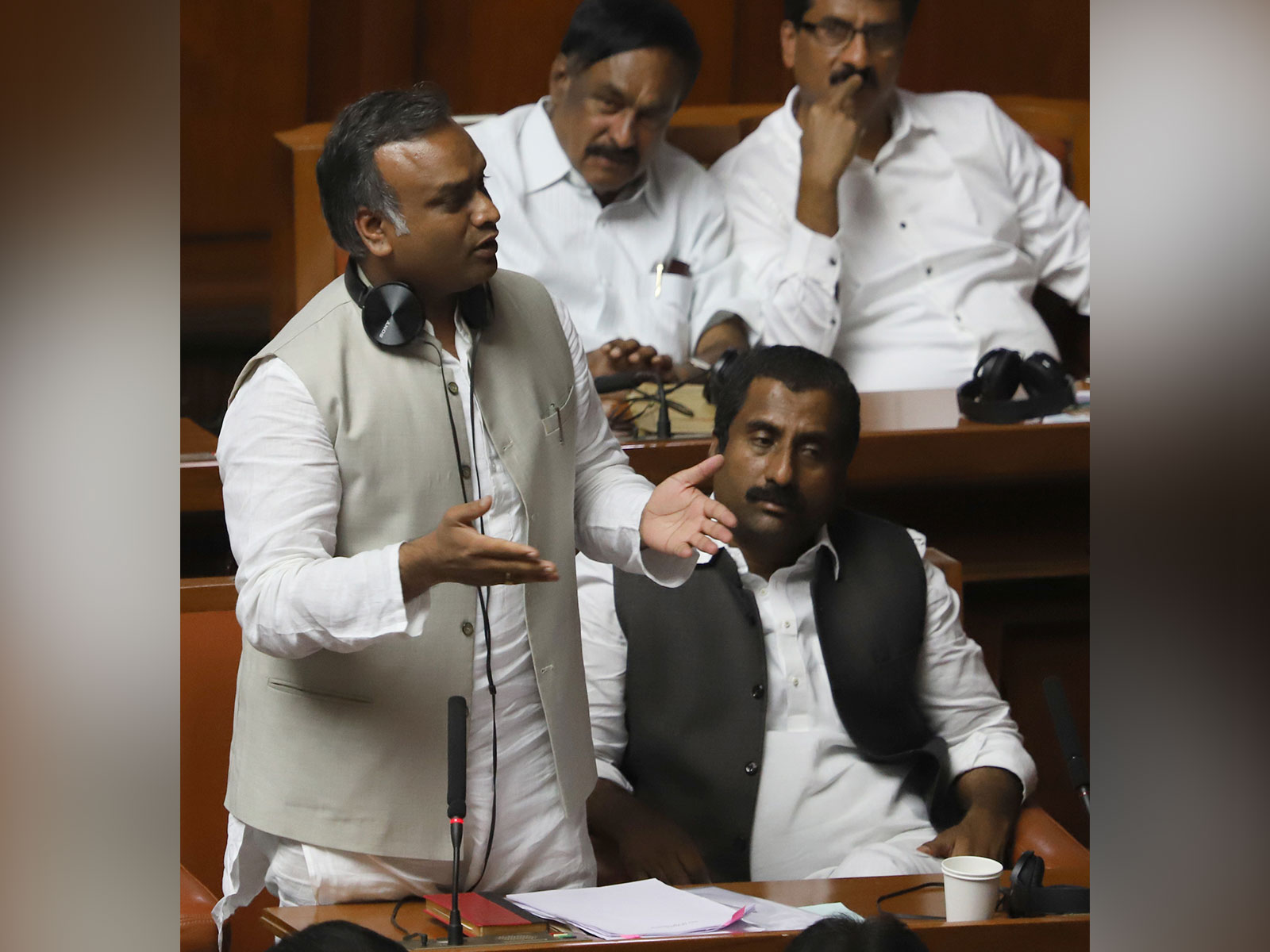 Karnataka Minister Priyank Kharge (Photo/ANI)