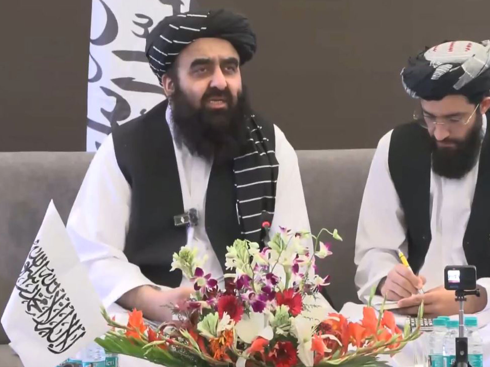 Afghanistan’s Foreign Minister Amir Khan Muttaqi  (Photo/ANI)