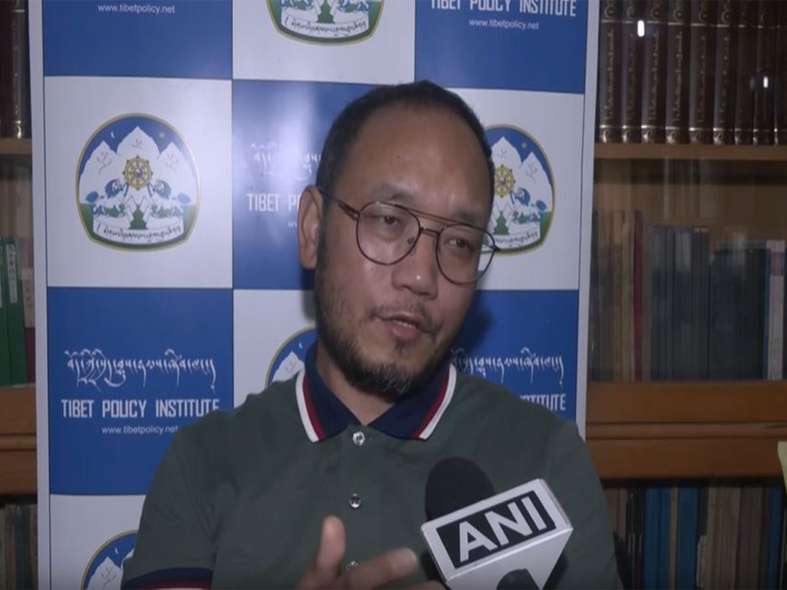 Tsewang Dorjee, a research scholar at the Tibet Policy Institute (Photo/ANI)