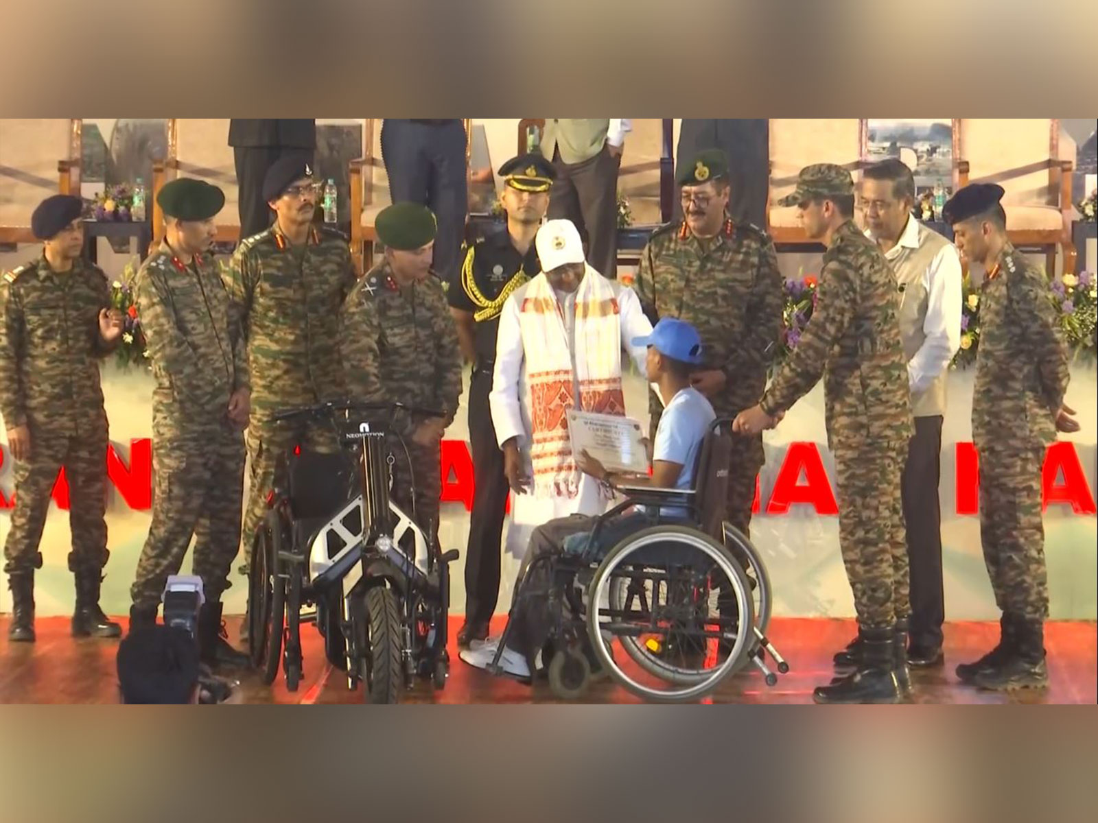 Indian Army organises Veterans Swabhiman Rally 2025 in Guwahati (Photo/ANI)