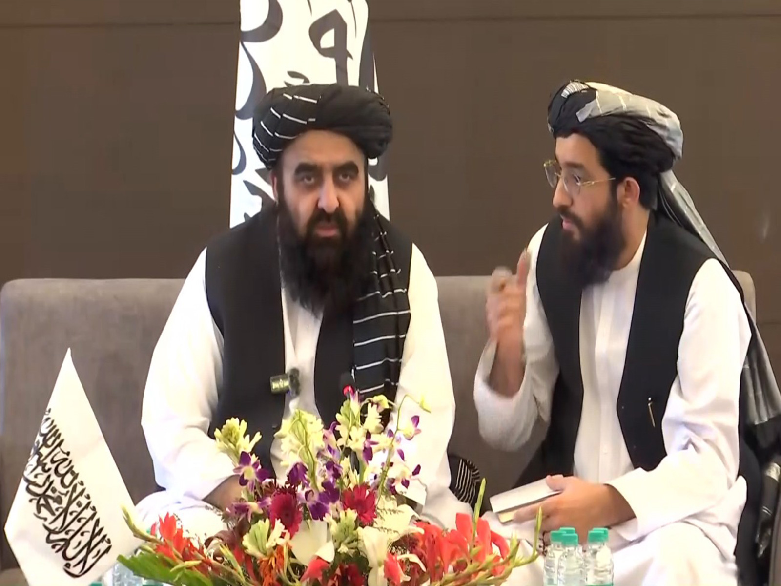 Afghanistan's Foreign Minister Amir Khan Muttaqi (Photo/ANI)