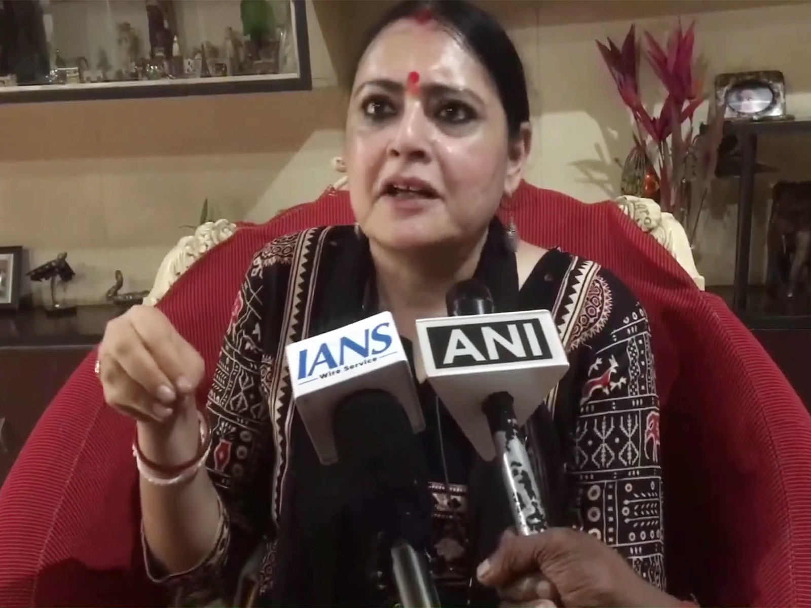 BJP MLA Agnimitra Paul (Photo/ANI)