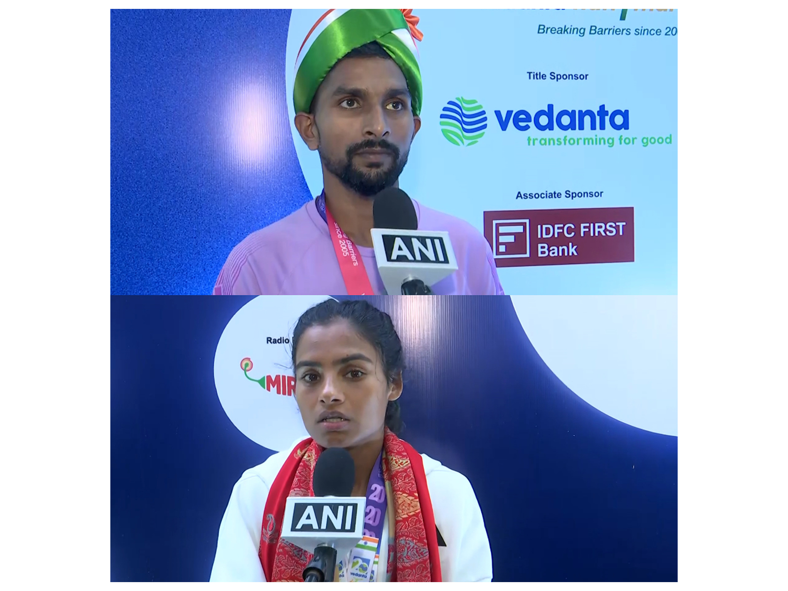 Abhishek Pal and Seema. (Photo: ANI)