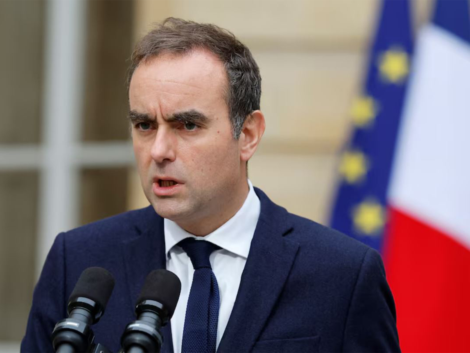 France's newly reappointed Prime Minister Sébastien Lecornu (Photo/Reuters)