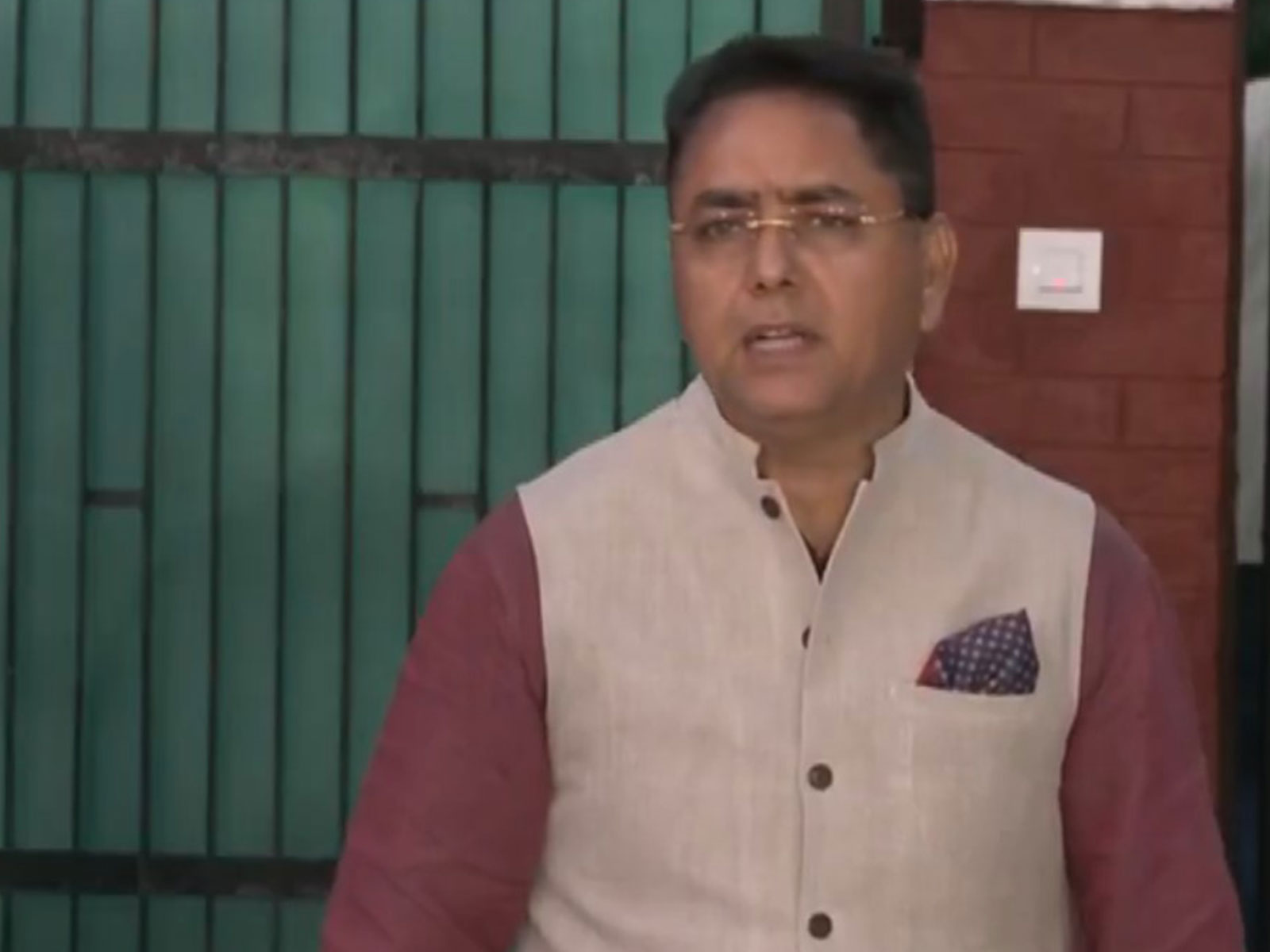 AAP Punjab President Aman Arora (Photo/ANI)