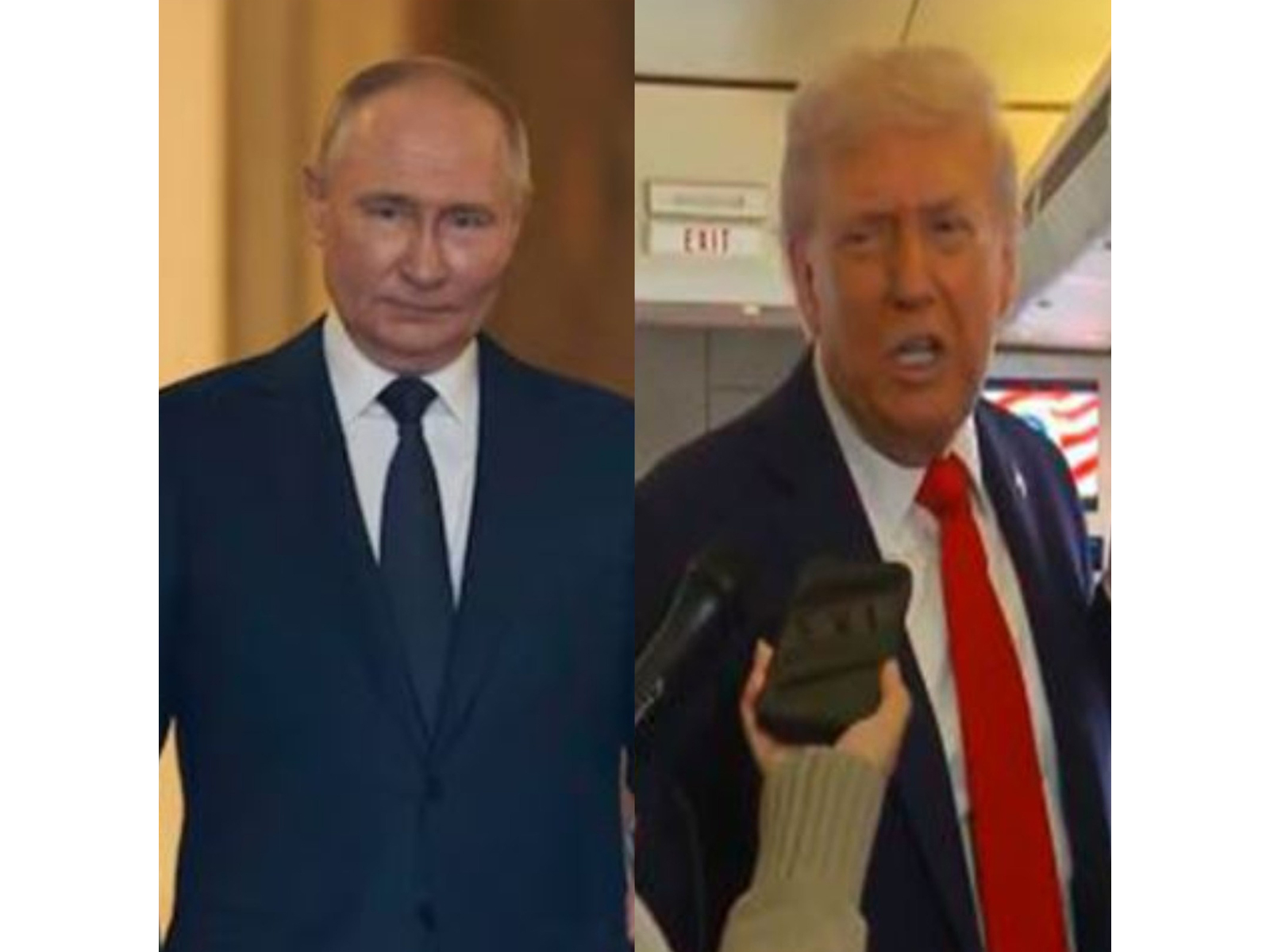 US President Donald Trump and Russian President Vladimir Putin (Photos/Reuters)