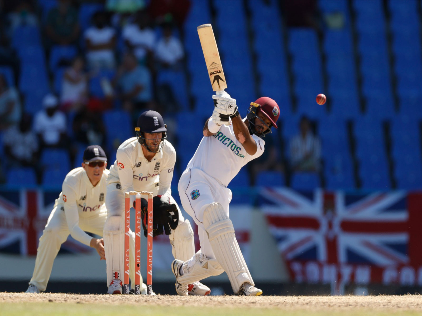 West Indies opener John Campbell (Photo: Reuters)