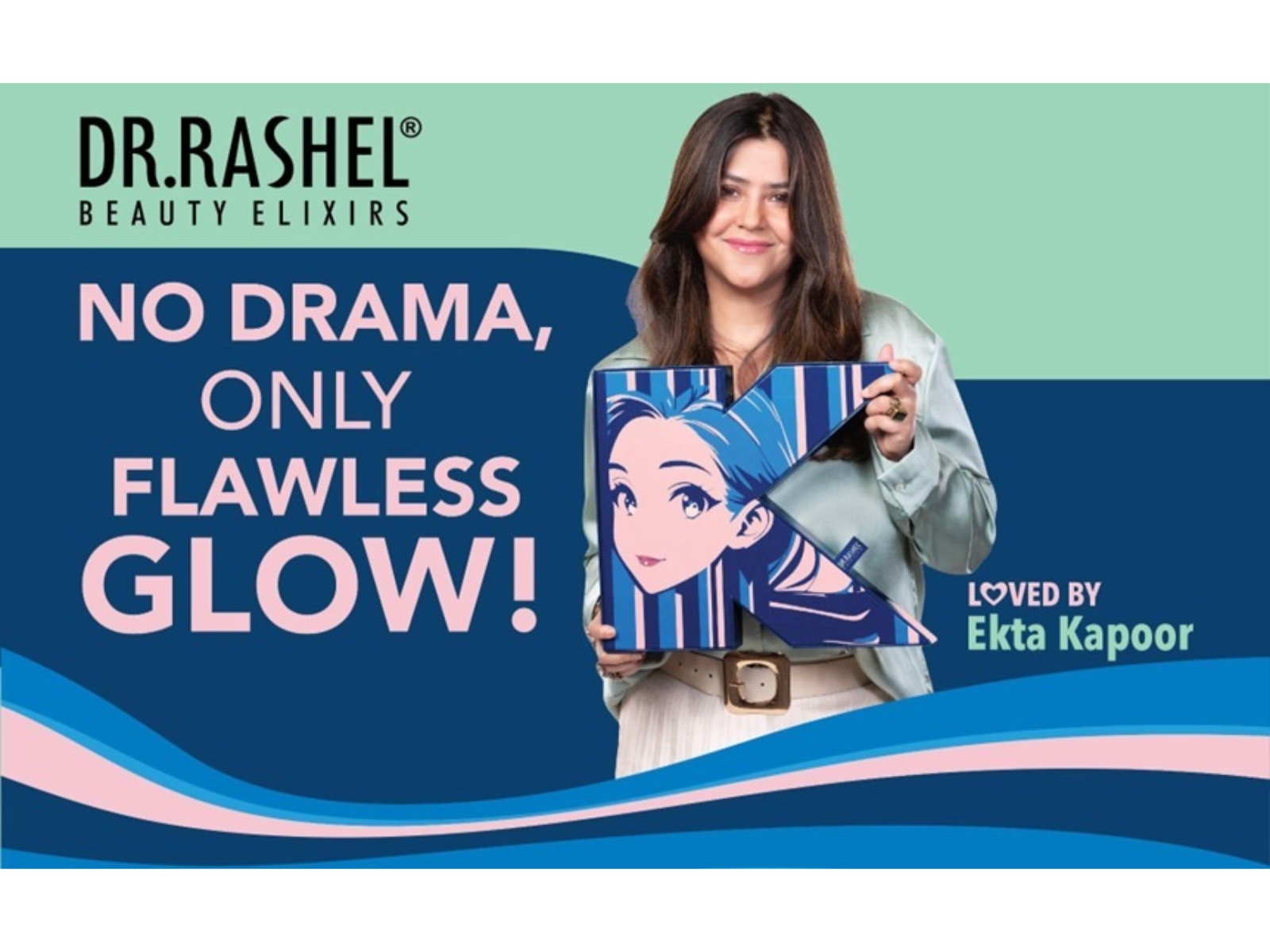 Dr. Rashel and Ekta Kapoor Break the Internet with Their Latest Collaboration - “No Drama, Only Flawless Glow”