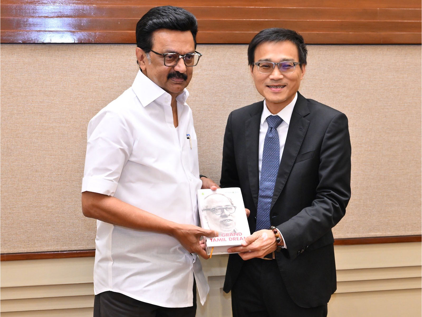 M K Stalin, Chief Minister of Tamil Nadu (Photo/@TRBRajaa)