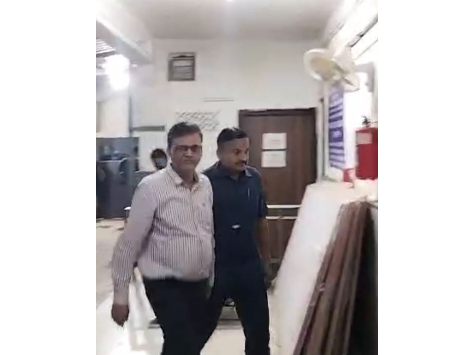 Visuals outside Patiala house court (Photo/ANI)