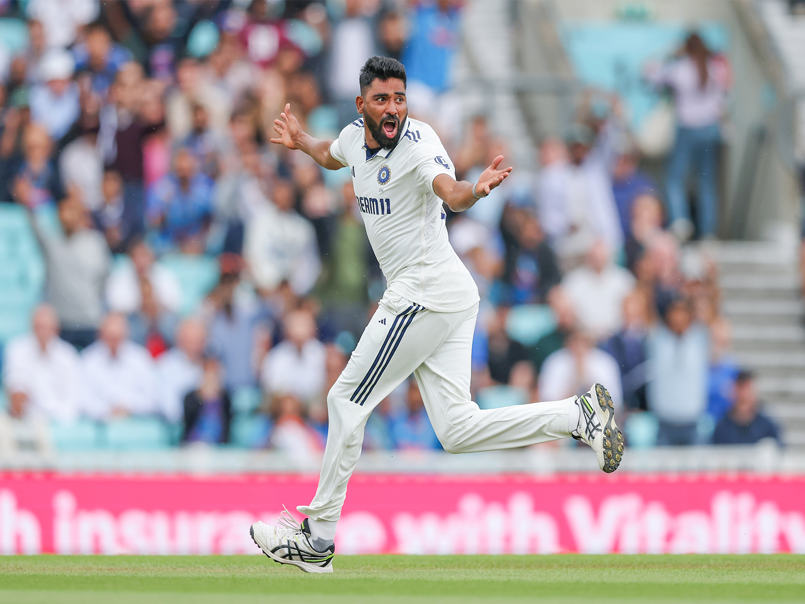 Indian right-arm seamer Mohammed Siraj (Photo: ANI)