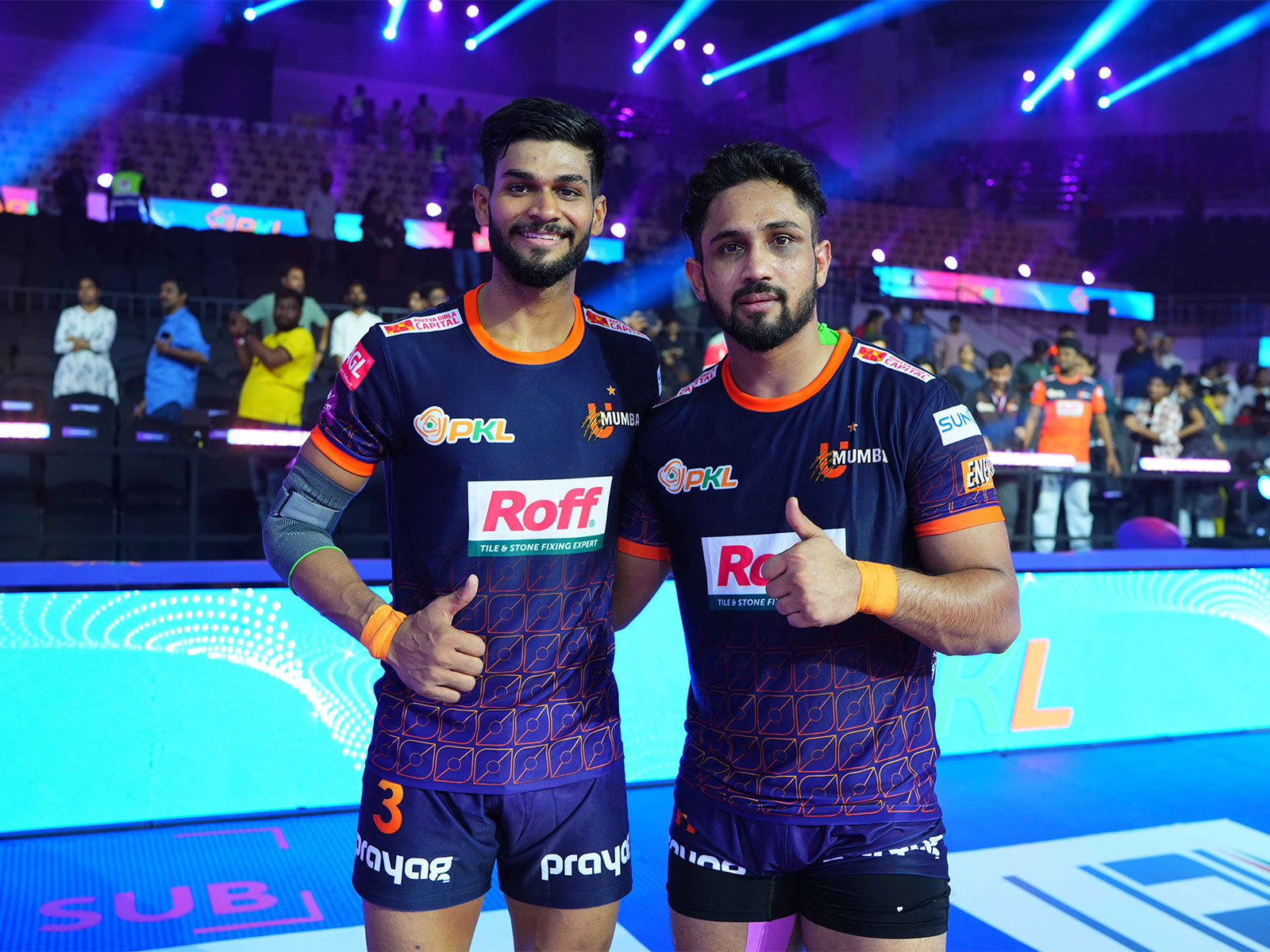 Sunil Kumar and Sandeep. (Photo: PKL/U Mumba)