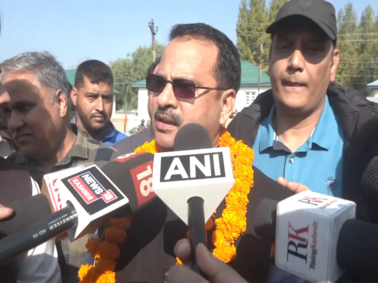 Bharatiya Janata Party (BJP) leader Rakesh Mahajan (Photo/ANI)