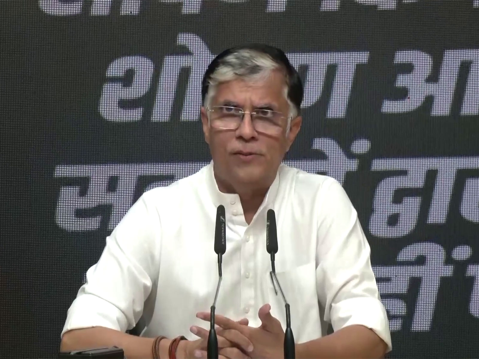 Congress MP and Chairman of party's Media and Publicity department, Pawan Khera (Photo/ANI)