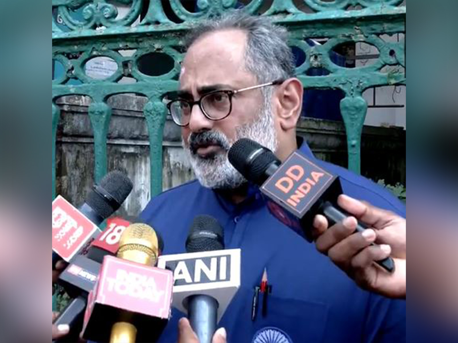 Kerala BJP President Rajeev Chandrasekhar (Photo/ANI)