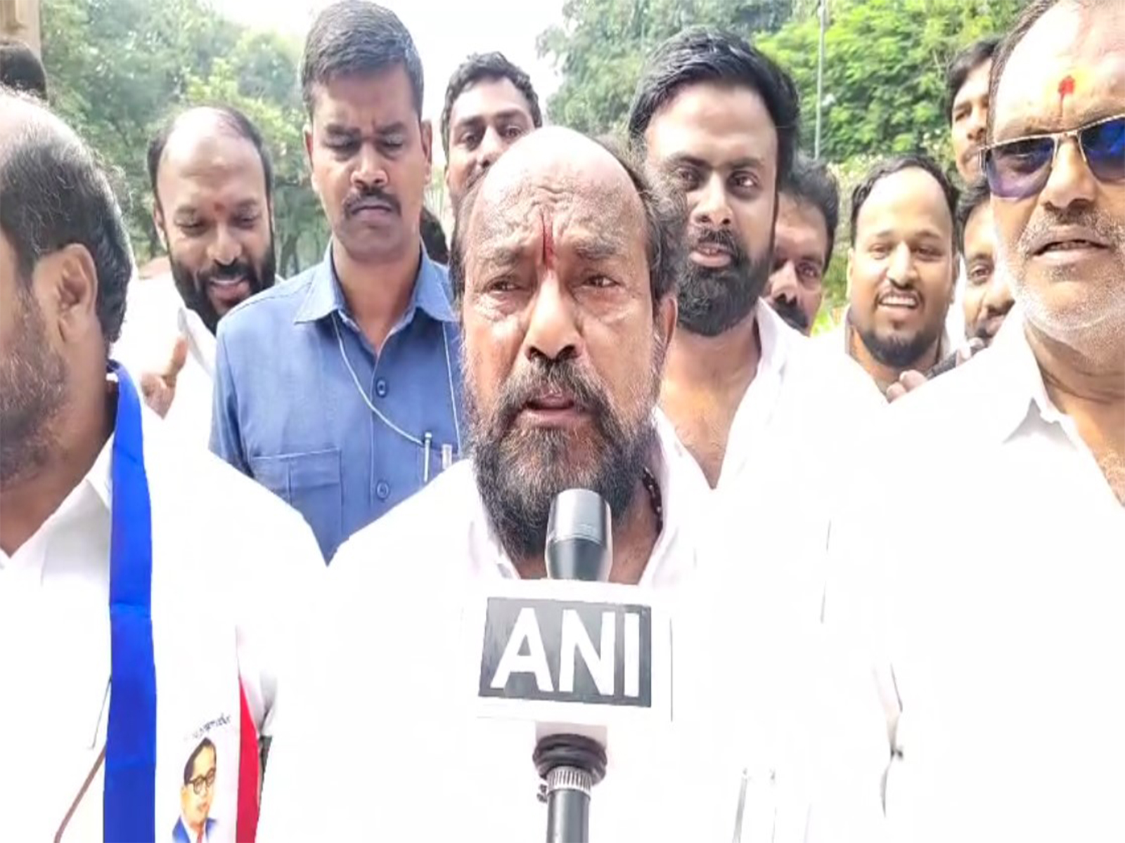BJP Rajya Sabha MP and prominent Backward Class  leader R. Krishnaiah (Photo/ANI)