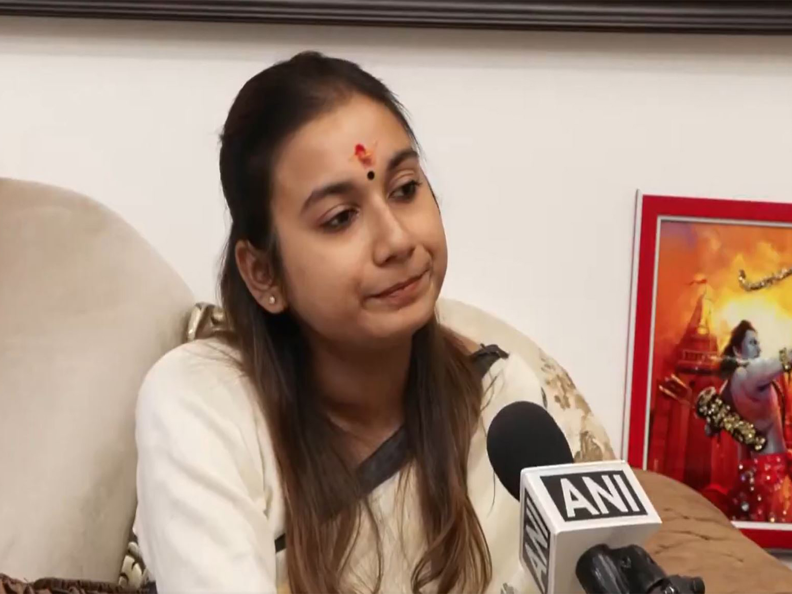 LJP(Ram Vilas) MP Shambhavi Chaudhary (Photo/ANI)