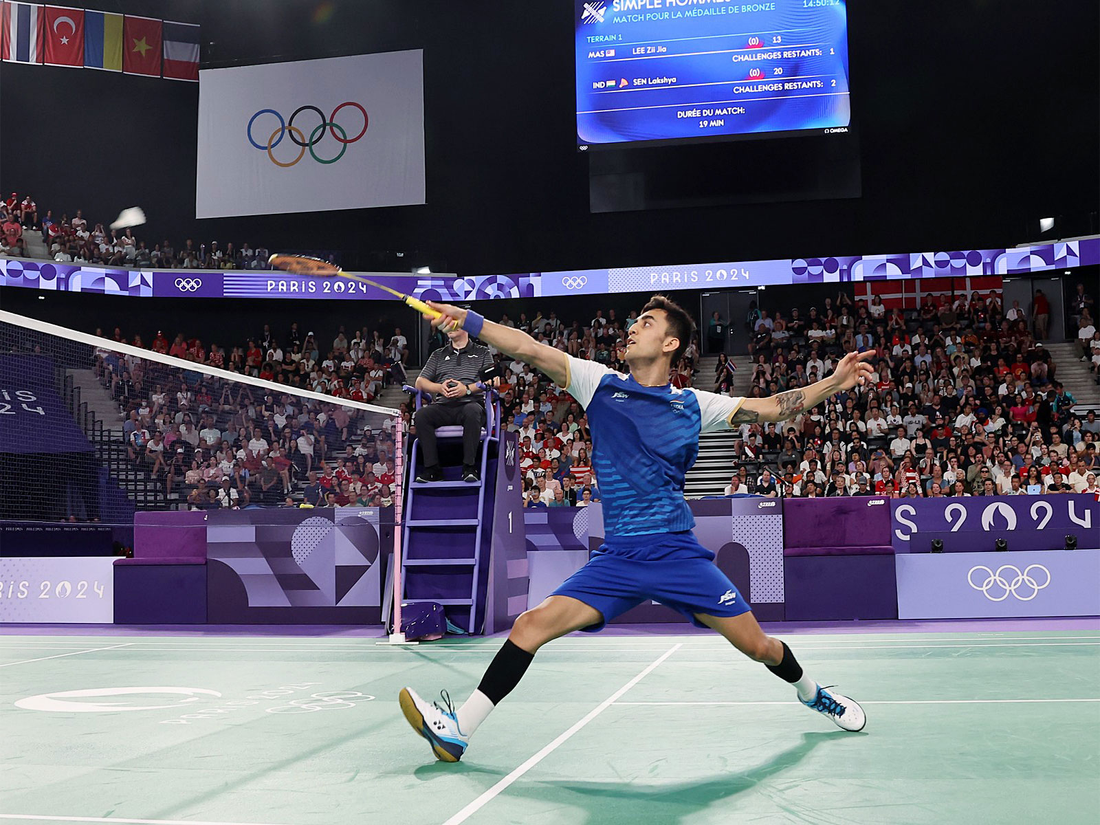 Lakshya Sen. (Photo: ANI)