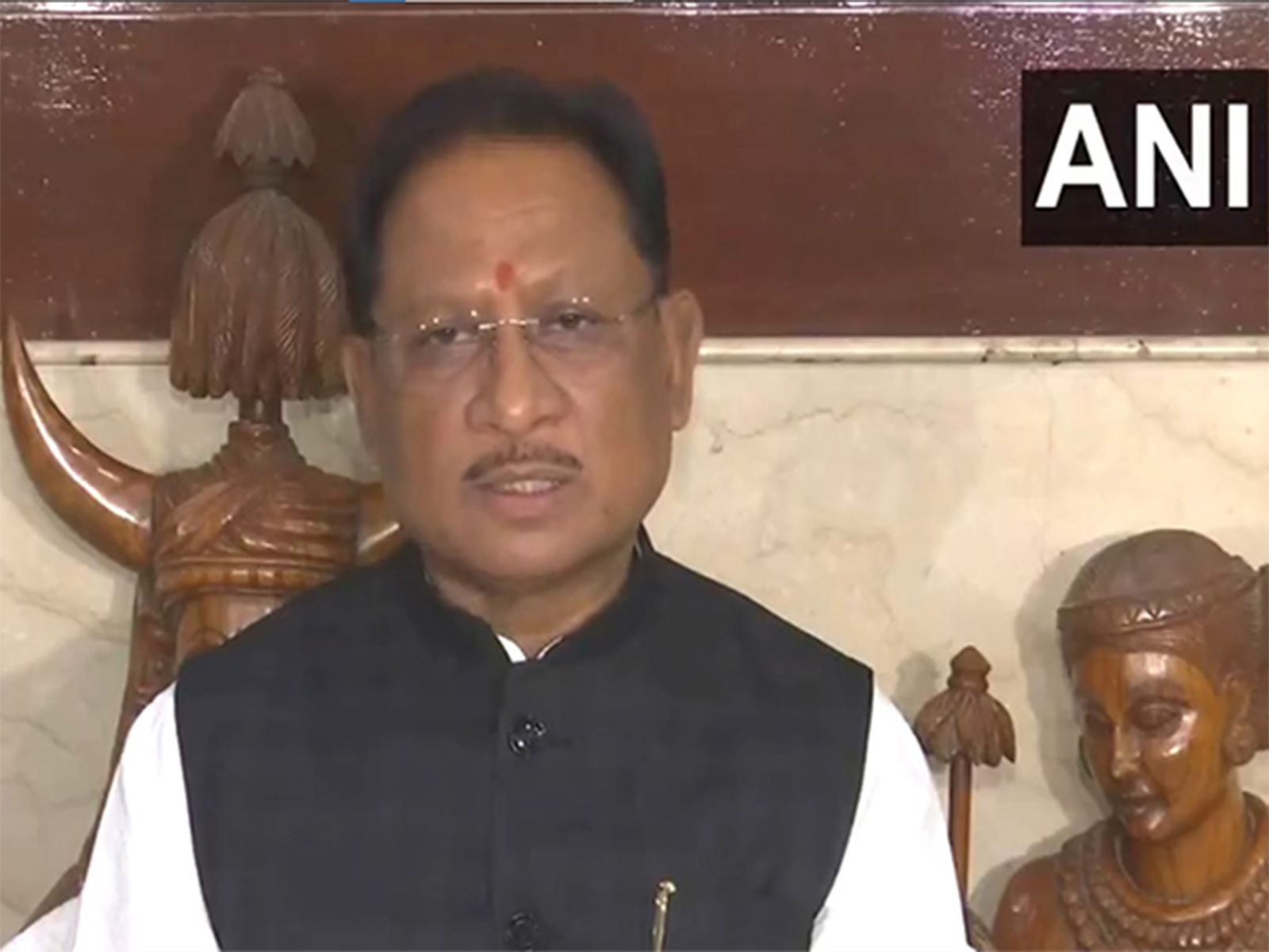 Chhattisgarh Chief Minister Vishnu Deo Sai (File Photo/ANI)