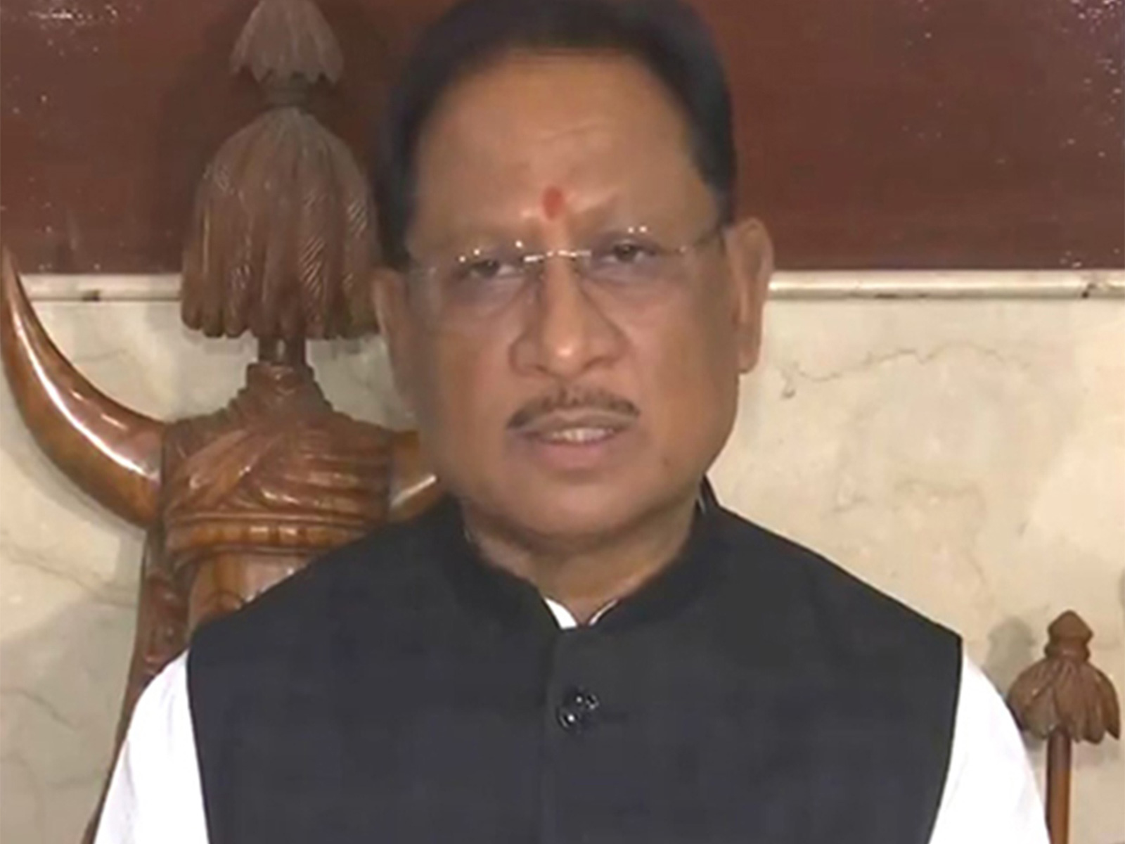 Chhattisgarh Chief Minister Vishnu Deo Sai (File Photo/ANI)