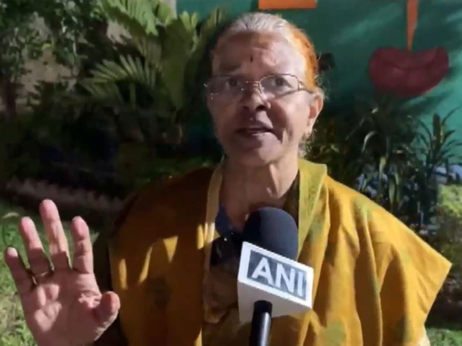 Uma Anandan, the petitioner in the Karur Stampede case (Photo/ANI)