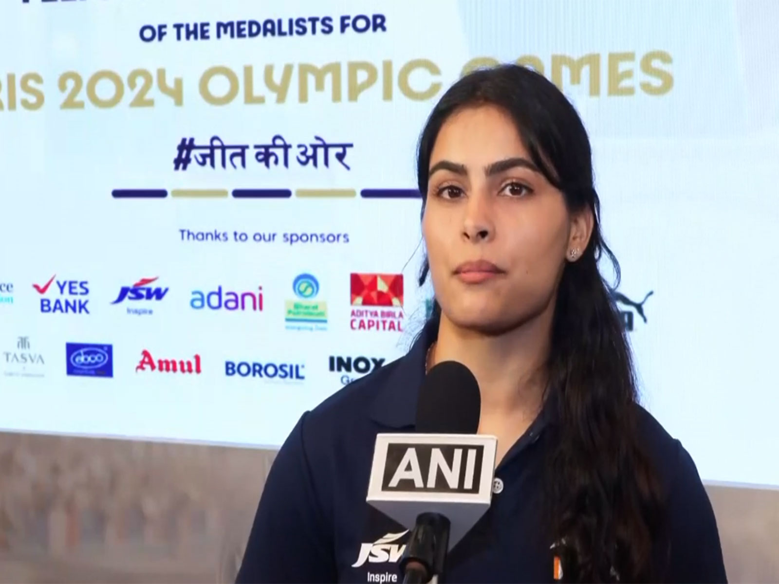 Manu Bhaker. (Photo: ANI)