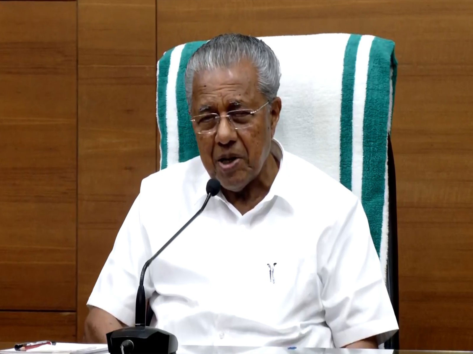 Kerala Chief Minister Pinarayi Vijayan (Photo/ANI)