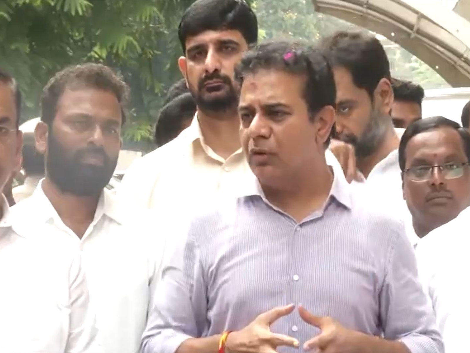 BRS working president KT Rama Rao. (File Photo/ANI)