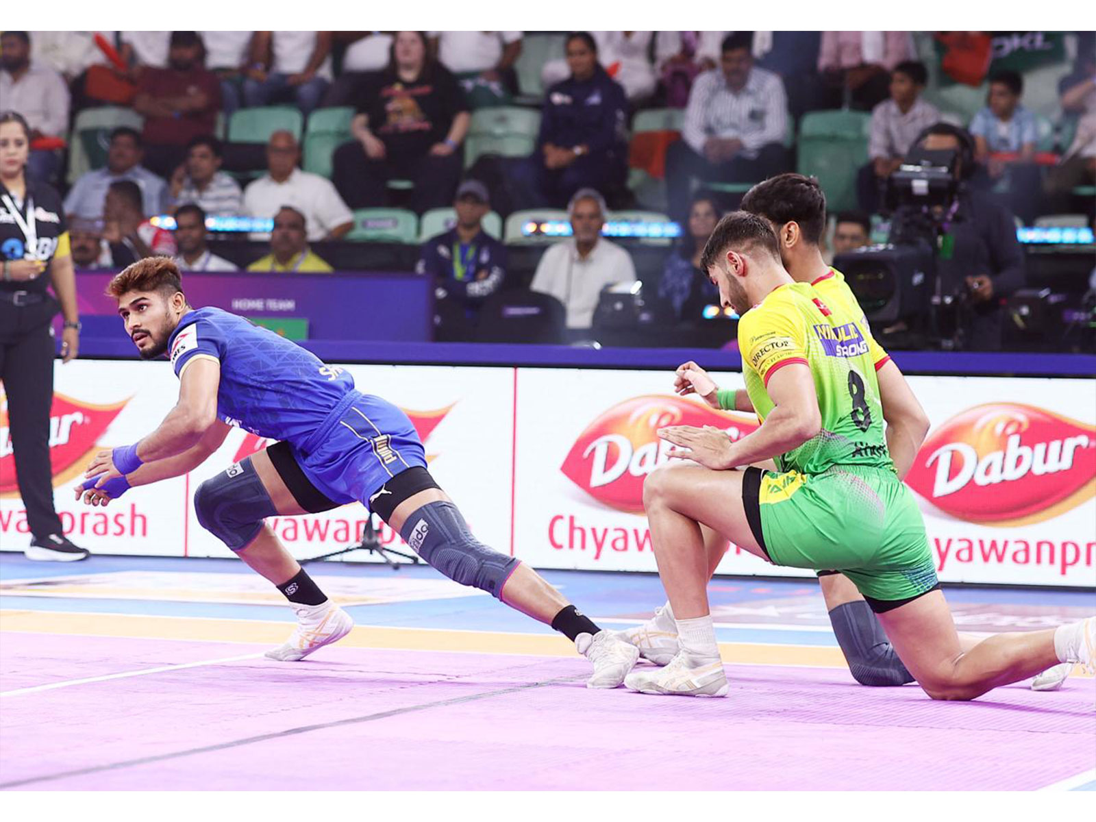 A visual from the match. (Photo: PKL)