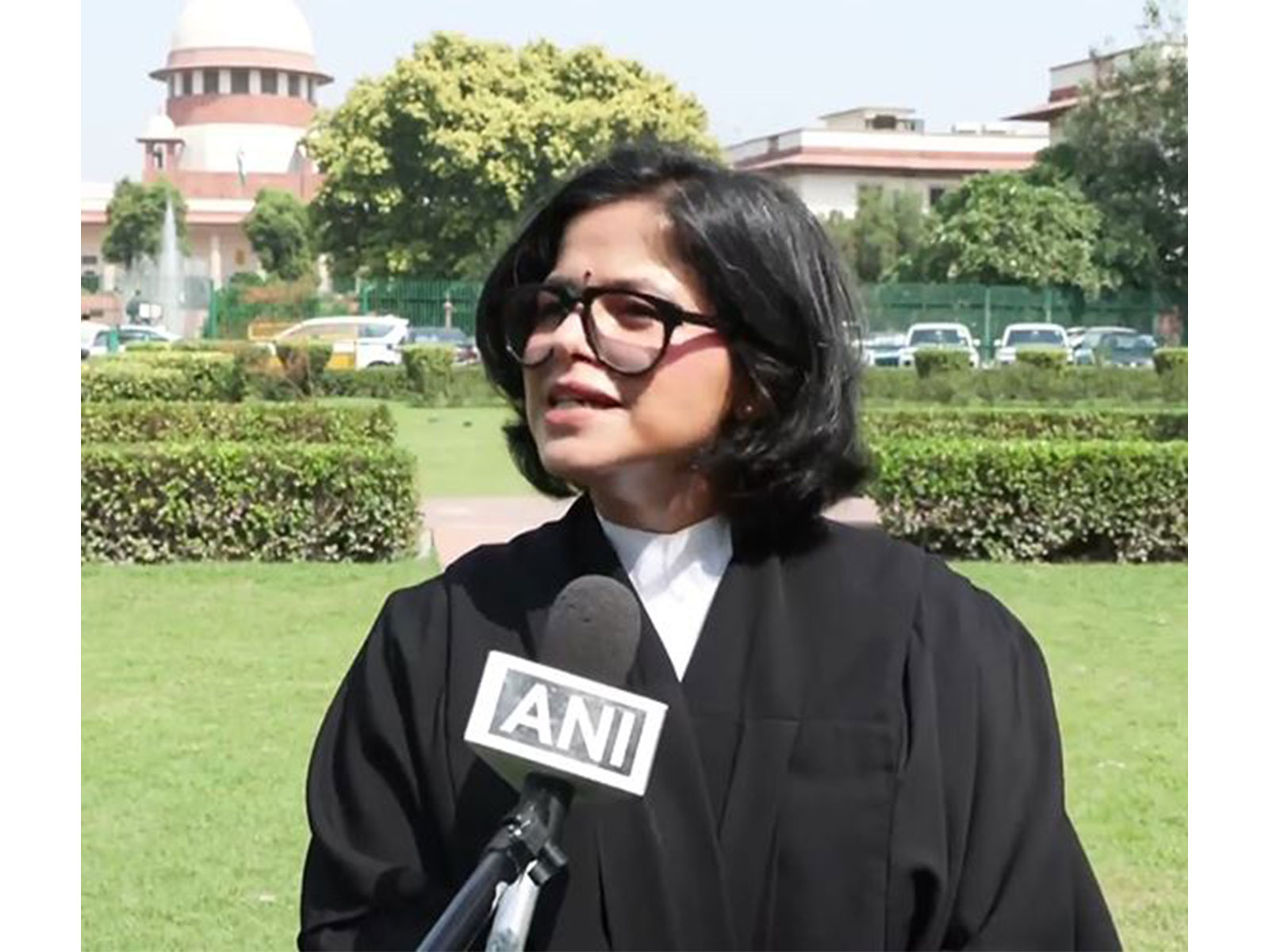 Gauri Subramanyam, Counsel for TVK Chief and actor Vijay (Photo/ANI)