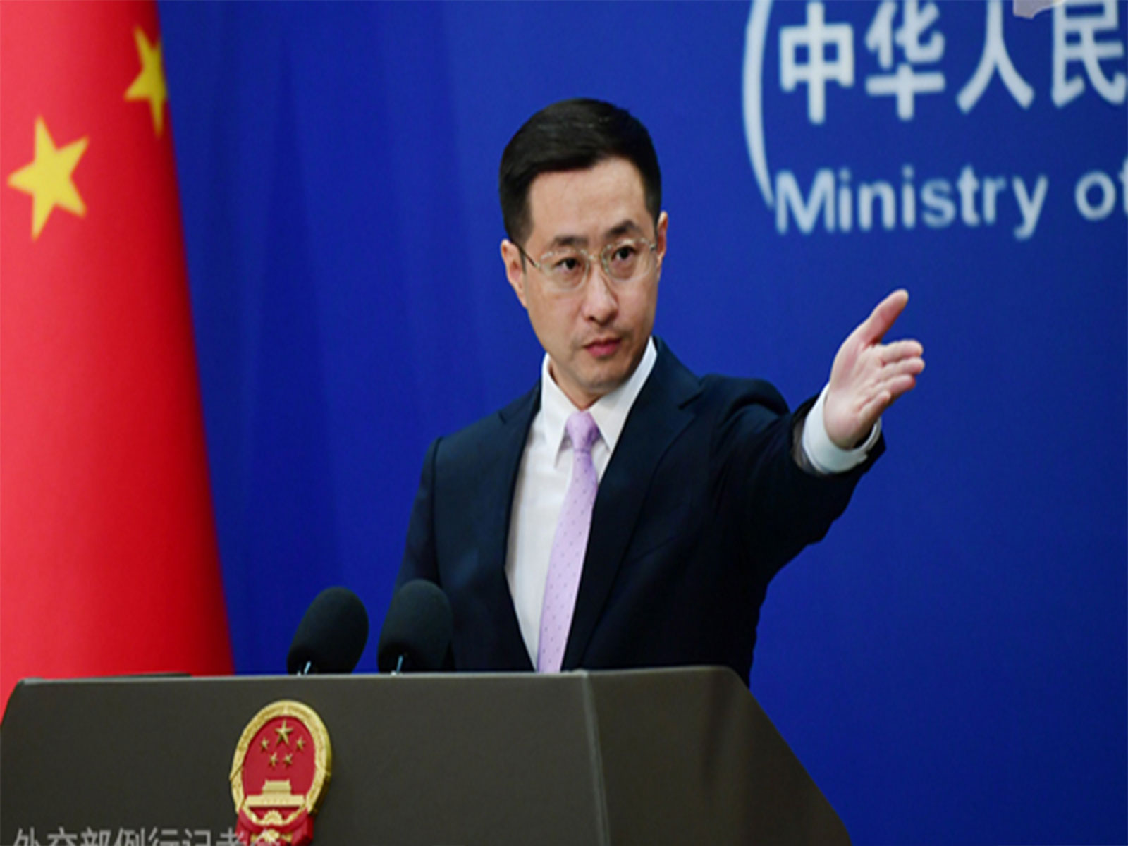 China’s Foreign Ministry Spokesperson Lin Jian (Image: X/@MFA_China)