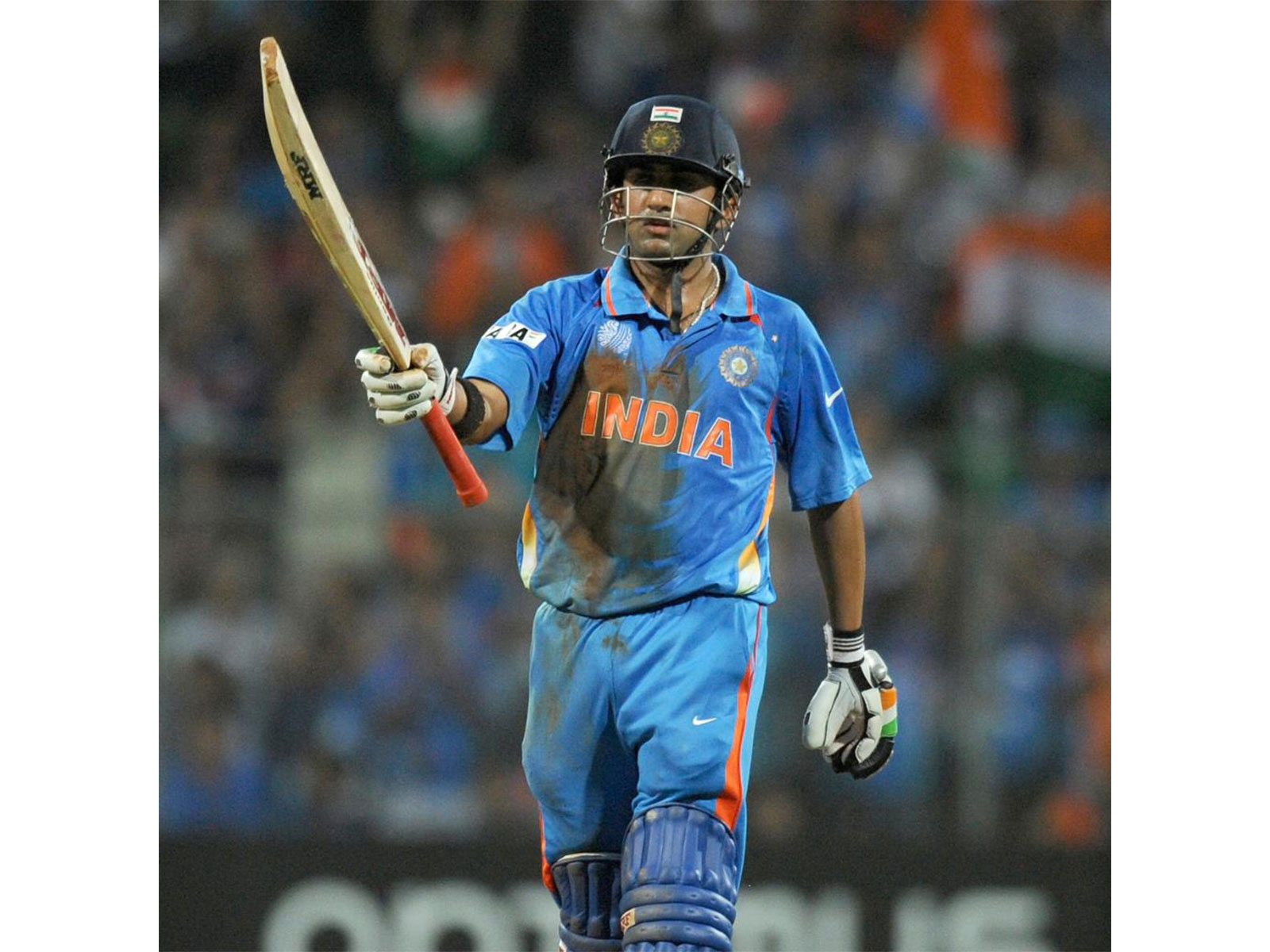 Gautam Gambhir. (Photo: @CricketWorldCup X)