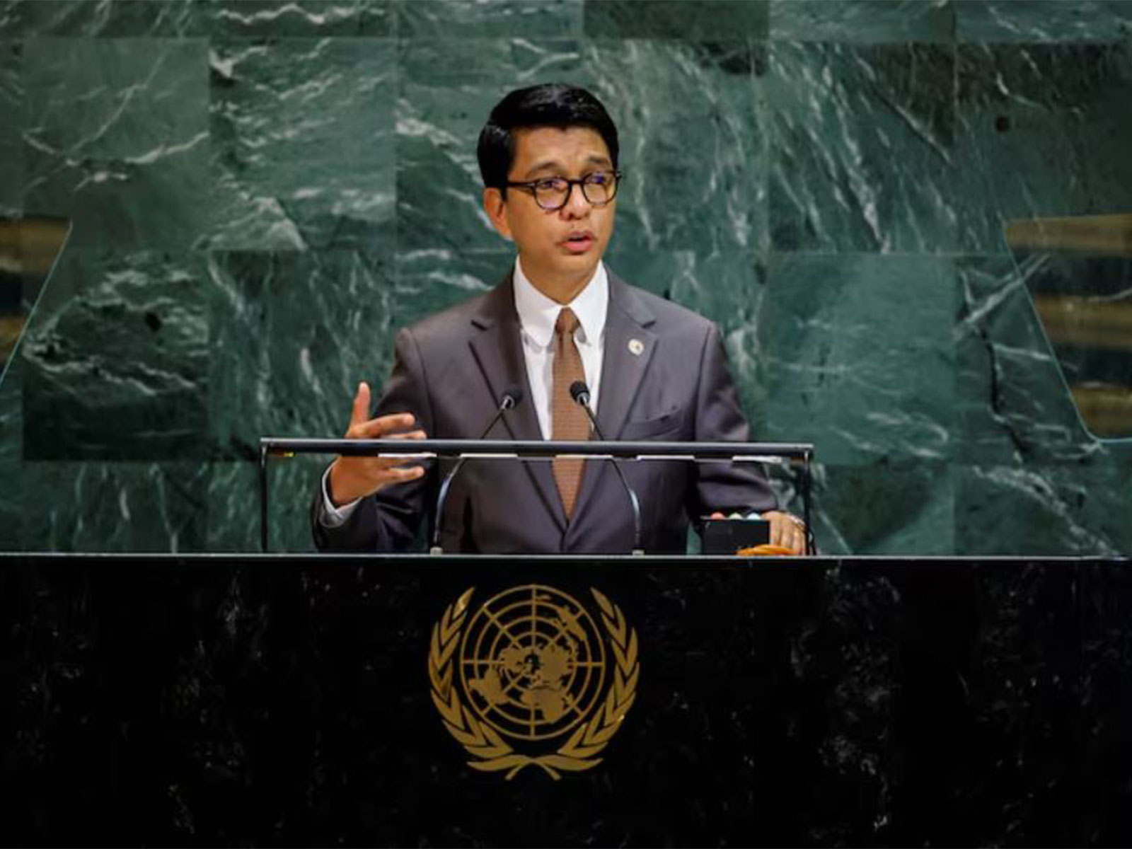 Madagascar's president Andry Rajoelina (Photo/Reuters)